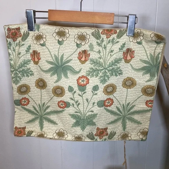 NWT Hines of Oxford Tapestry Morris Daisies Pillow Cover Loom-Woven England New - Picture 2 of 9